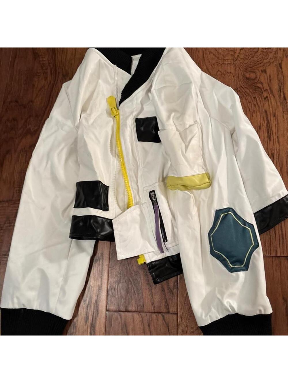Dokidoki Cosplay Women's White and Multi Jacket